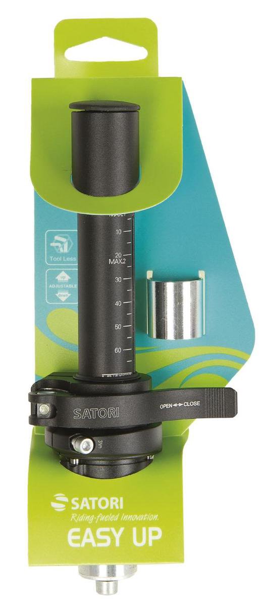 Satori Easy Up Hoogte Adapter 25.4 / 205 / 28,6 Mm Matzwart