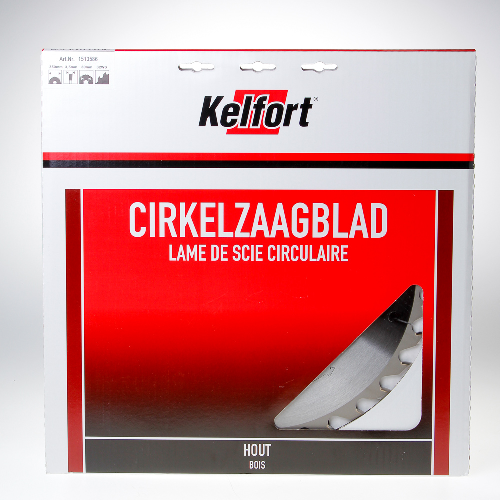 Cirkelzaagblad hardmetaal 32 tanden WS-LWZ diameter 350 x 3.5 x 30mm