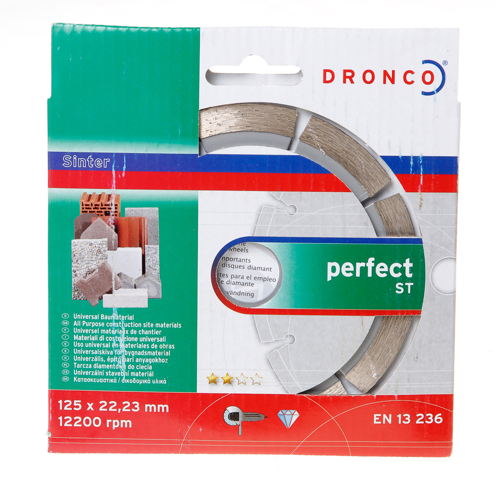 Dronco Linter Diamantschijf perfect st diameter 125 x 2 x 22.2mm