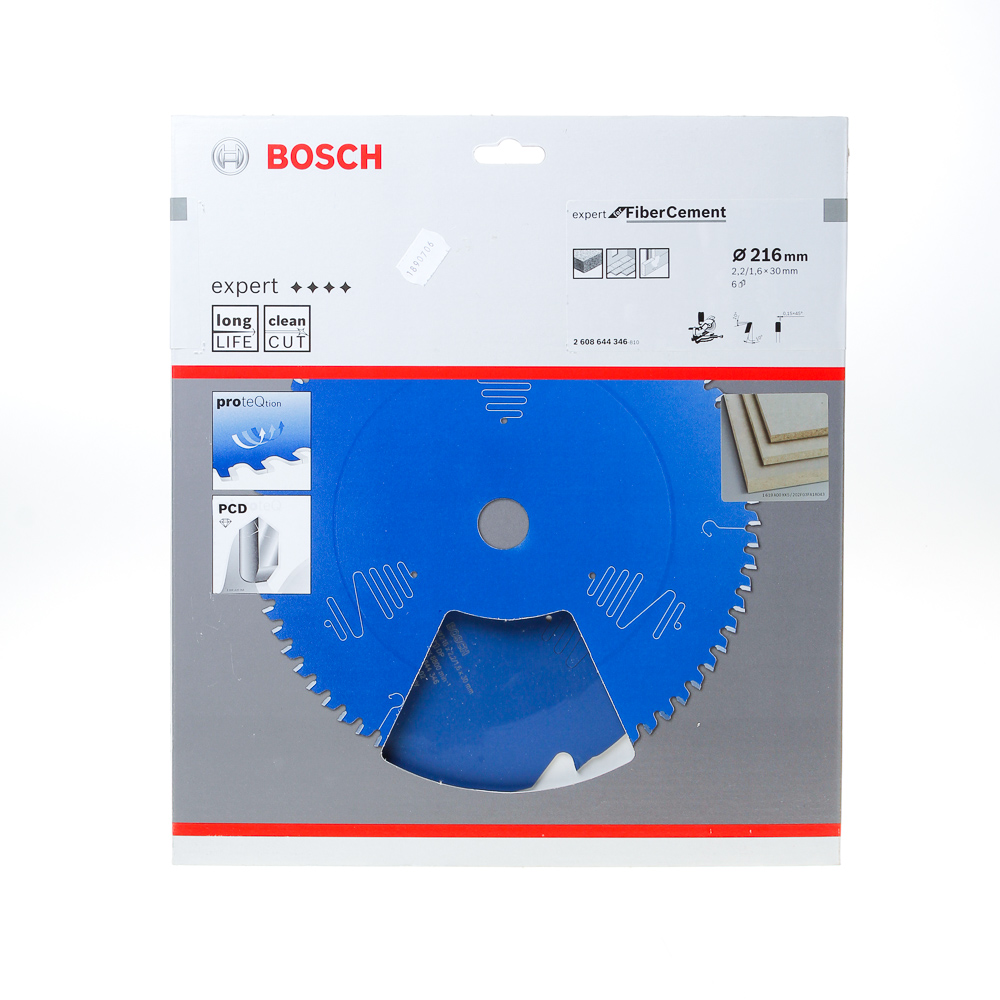 Bosch Zaagblad fiber cement 216x30x2,2 z=6