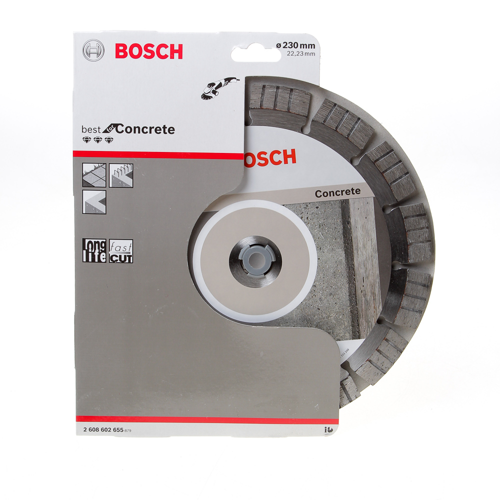 Bosch Diamantschijf droog Best for Concrete diameter 230 x asgat 22.2mm