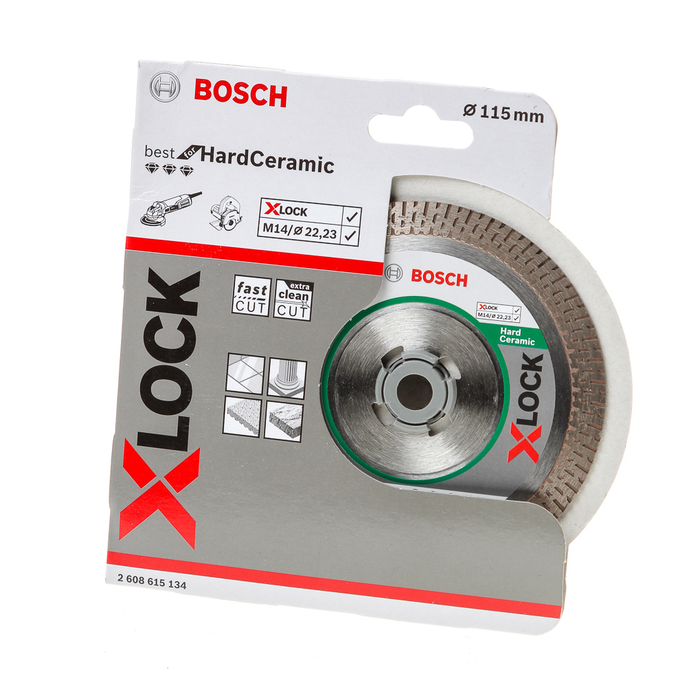 Bosch Diamantschijf best ceramic diameter 115 x asgat 22.2mm