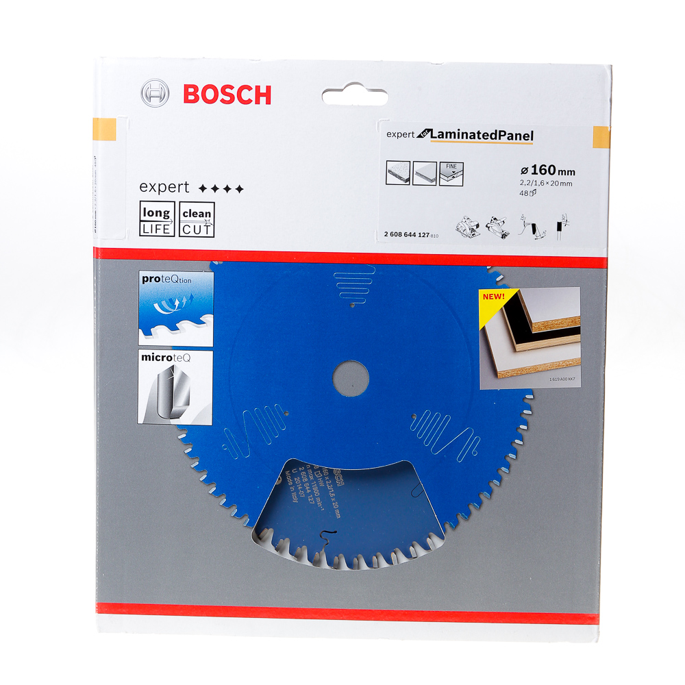 Bosch Cirkelzaagblad 48 tanden Festo Laminaat ATB 160 x 20 x 2.2mm