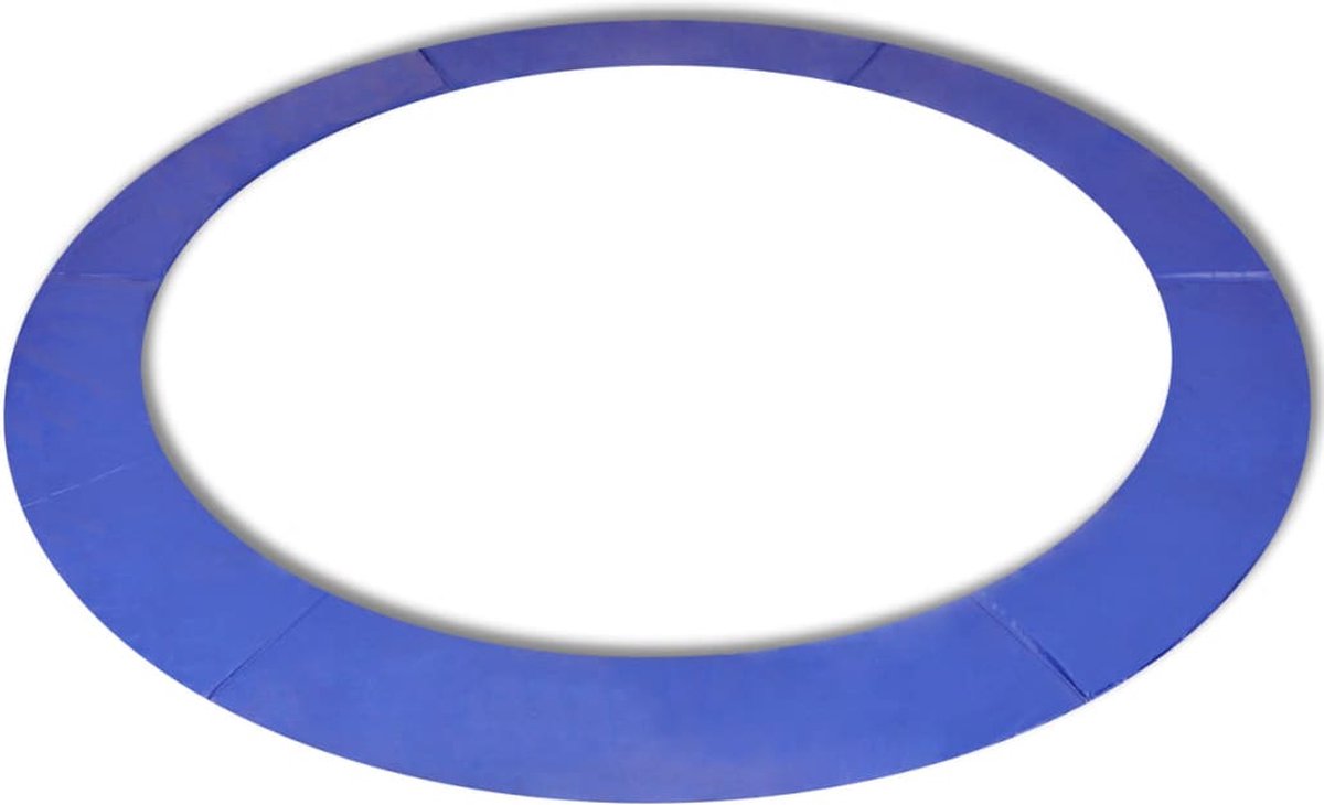 Vidaxl Veiligheidsmat Voor 12ft/3,66m Ronde Trampoline Pe - Blauw