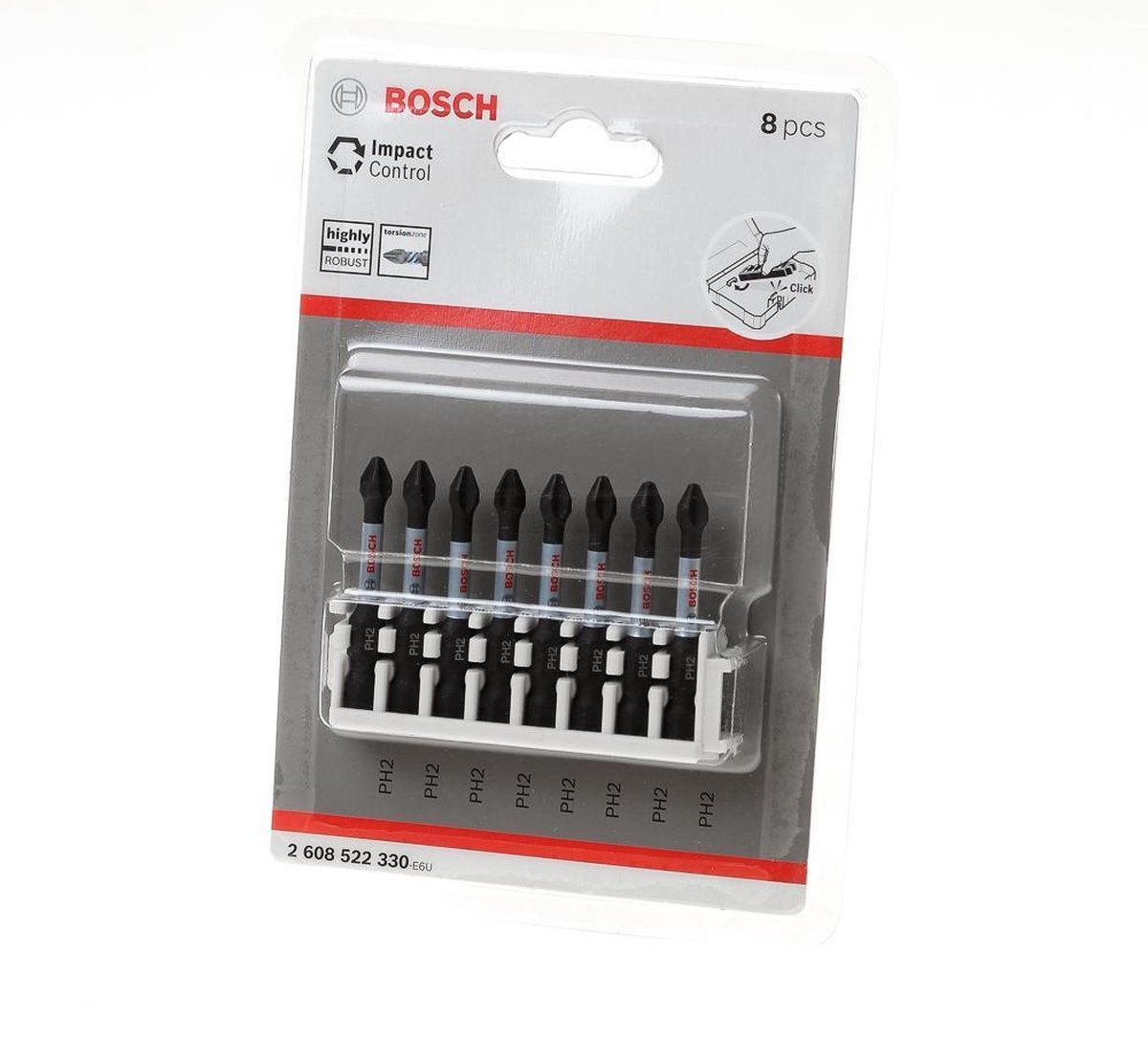 Bosch Bits Impact 50mm ph2(8) - Zwart