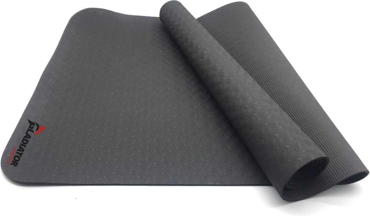 Gladiator Sports Yoga Mat - Zwart - Roze