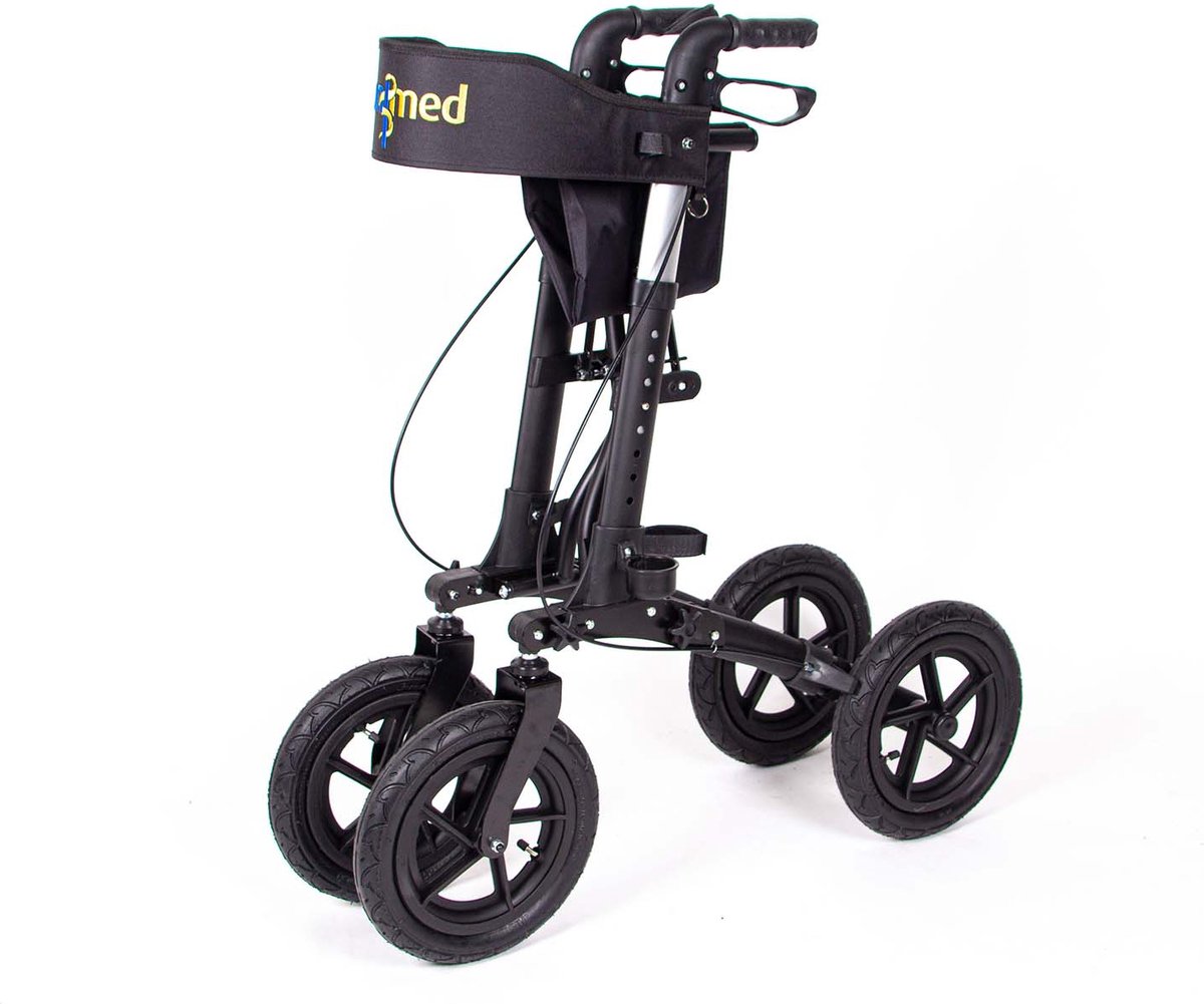 Dunimed Outdoor rollator met grote luchtbanden