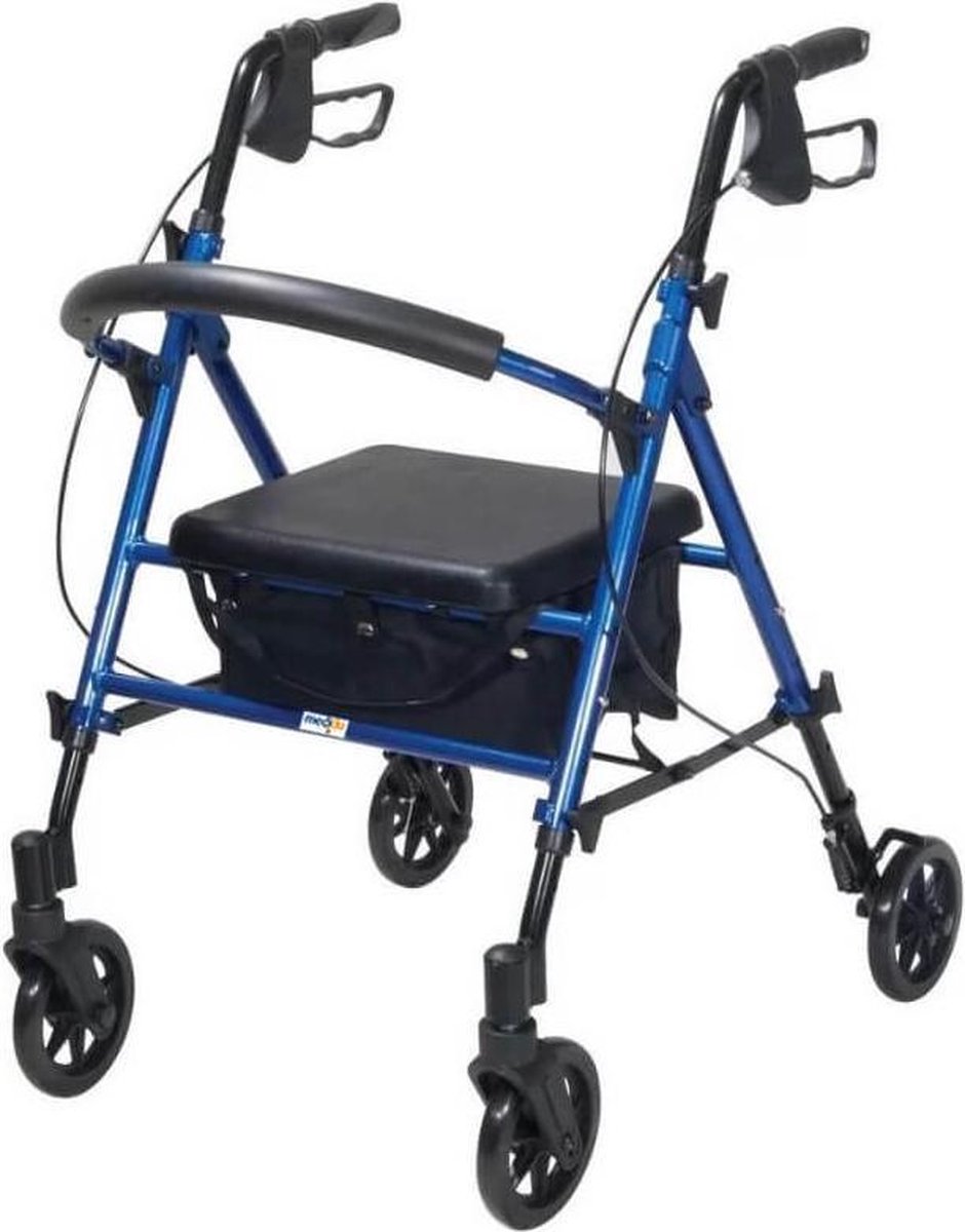 Medidu Lichtgewicht Rollator (Opvouwbaar) - Blauw