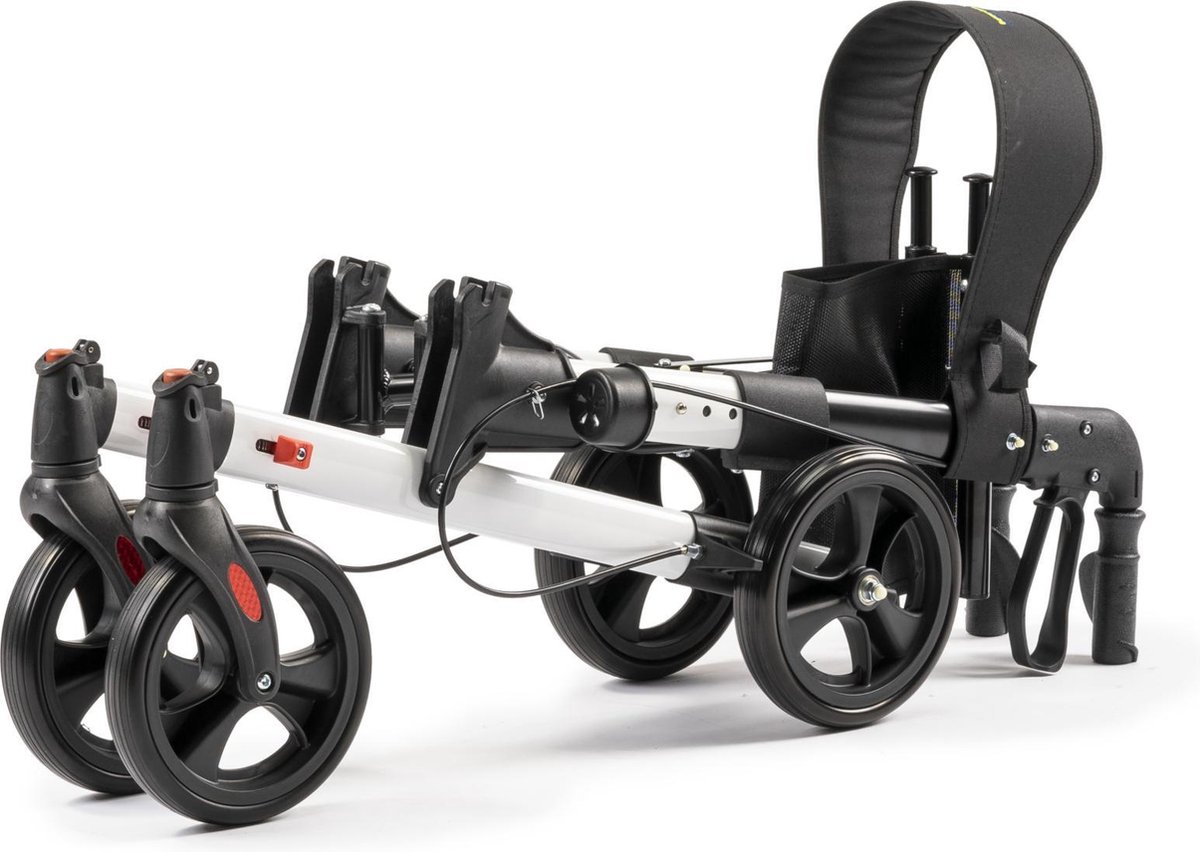 MultiMotion Rollator Lichtgewicht Dubbel Opvouwbaar