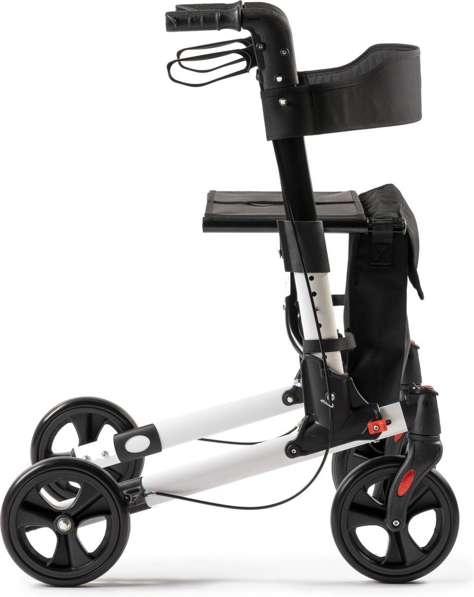 MultiMotion Rollator Lichtgewicht Dubbel Opvouwbaar