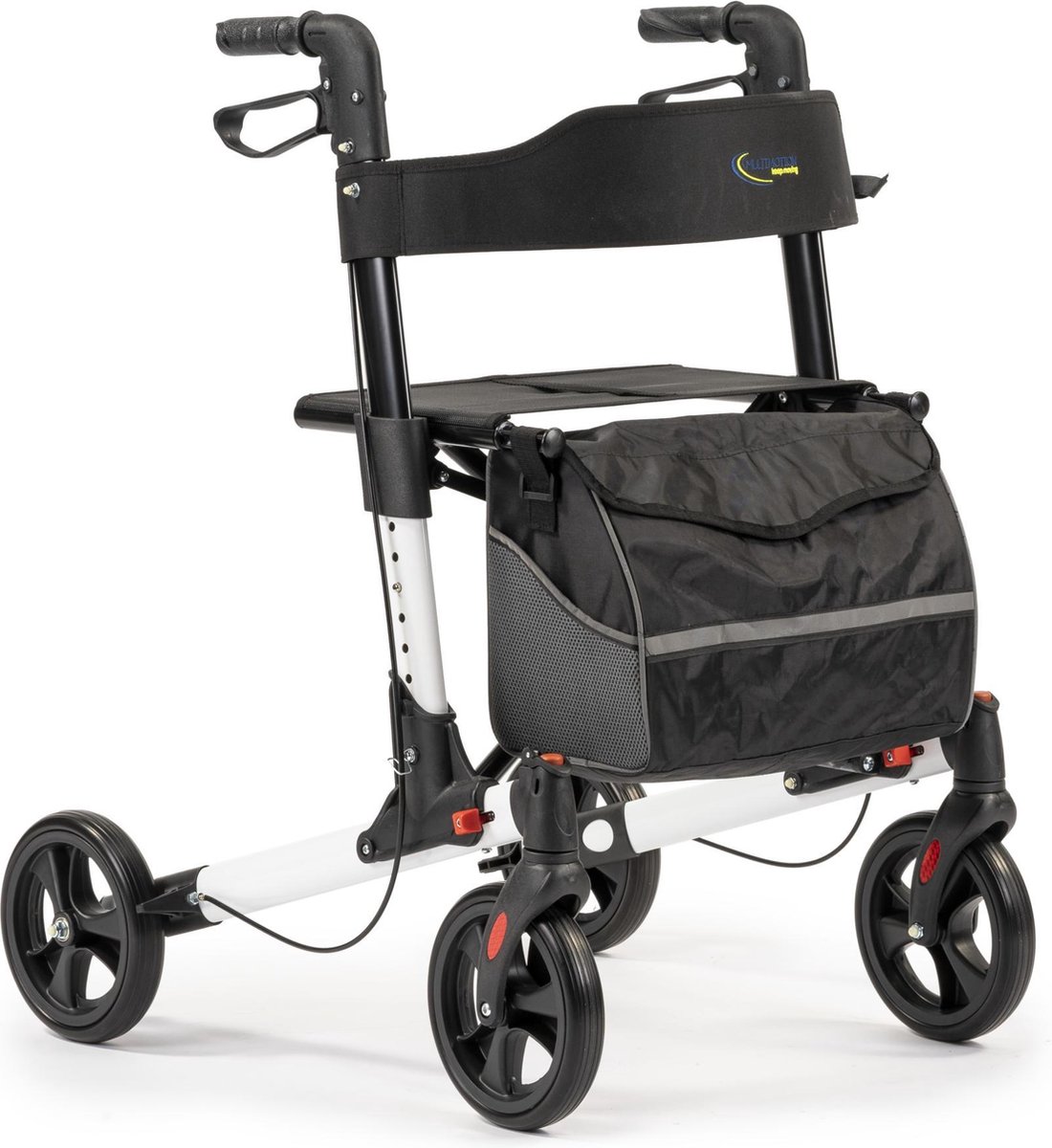 MultiMotion Rollator Lichtgewicht Dubbel Opvouwbaar