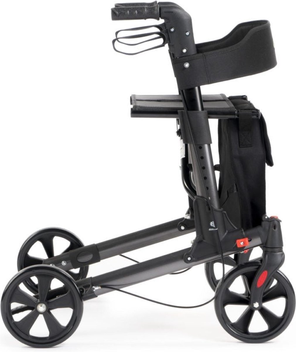 MultiMotion Rollator Lichtgewicht Dubbel Opvouwbaar