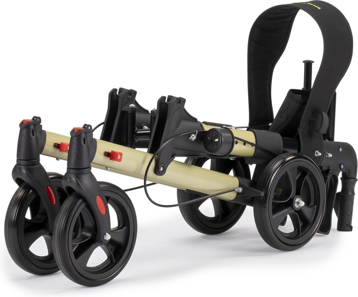 MultiMotion Rollator Lichtgewicht Dubbel Opvouwbaar