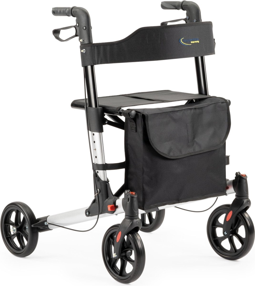 MultiMotion Rollator Lichtgewicht Dubbel Opvouwbaar