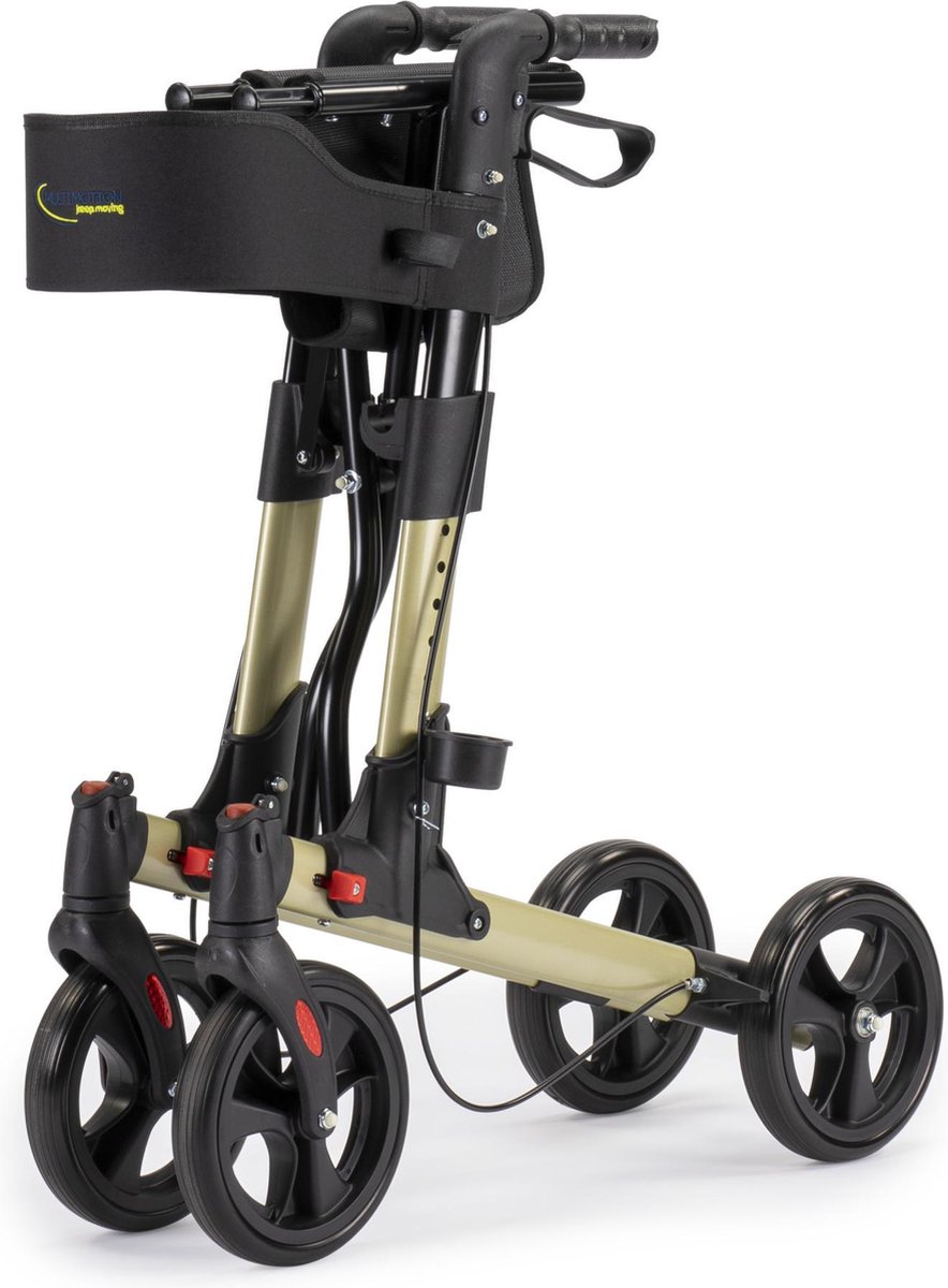 MultiMotion Rollator Lichtgewicht Dubbel Opvouwbaar
