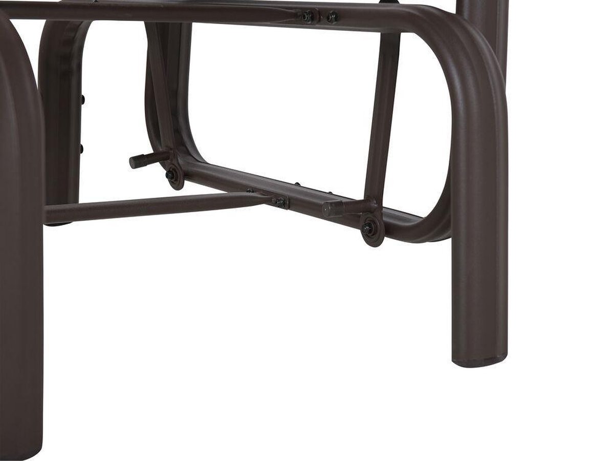 Beliani Borgio - Tuinstoel--aluminium - Grijs