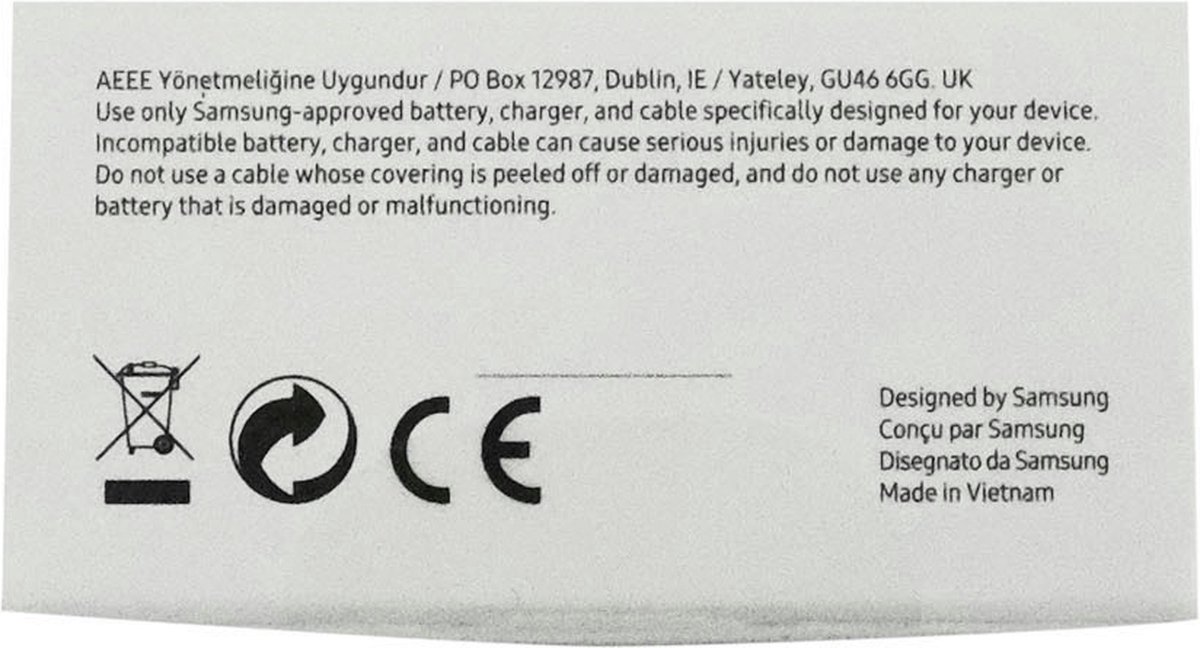 Samsung 25W Travel Adapter w/o cable