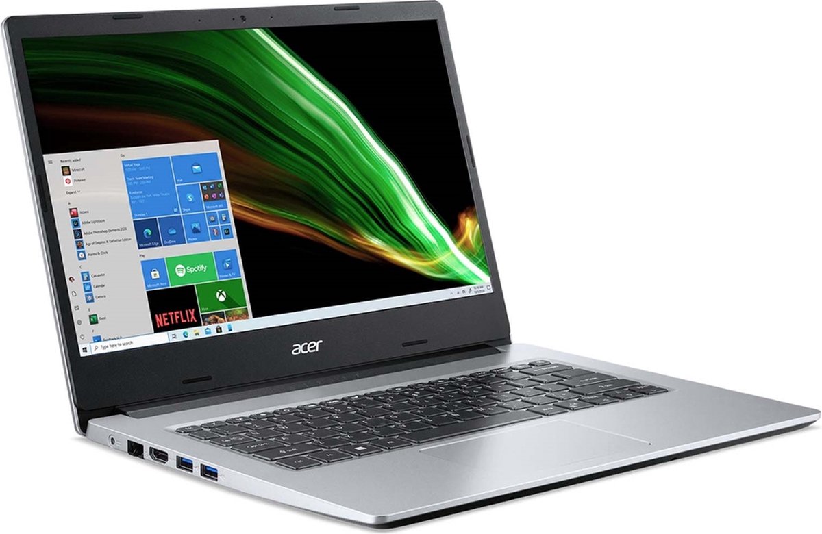 Acer laptop ASPIRE 1 A114-33-C0L1 (Zilver) - Silver