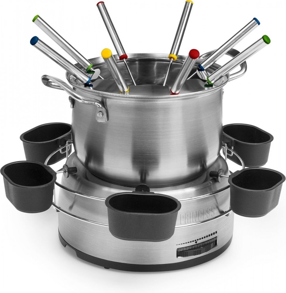 Princess Fondue Family set - Grijs