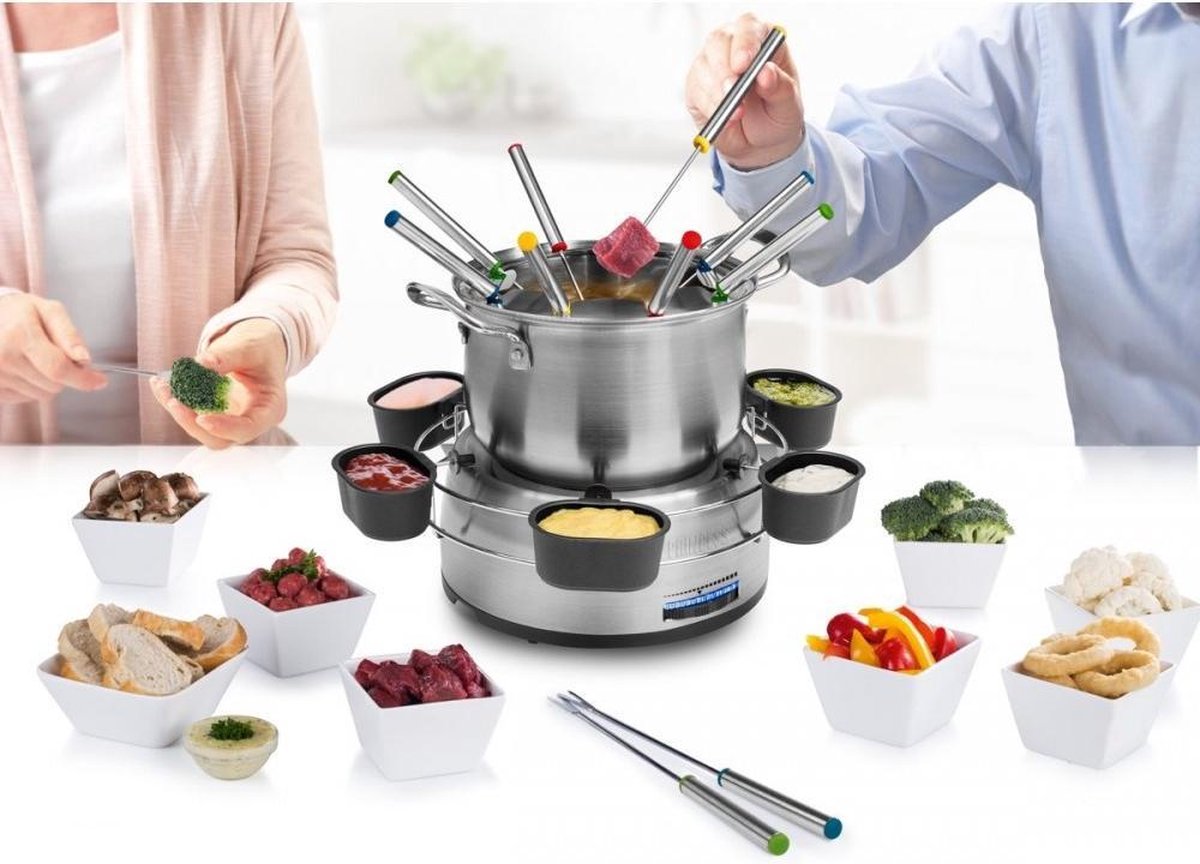 Princess Fondue Family set - Grijs