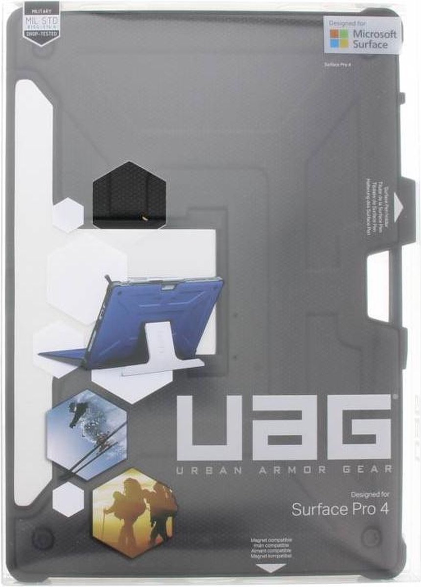 Urban Armor Gear UAG Tablet Case Surface Pro - Zwart