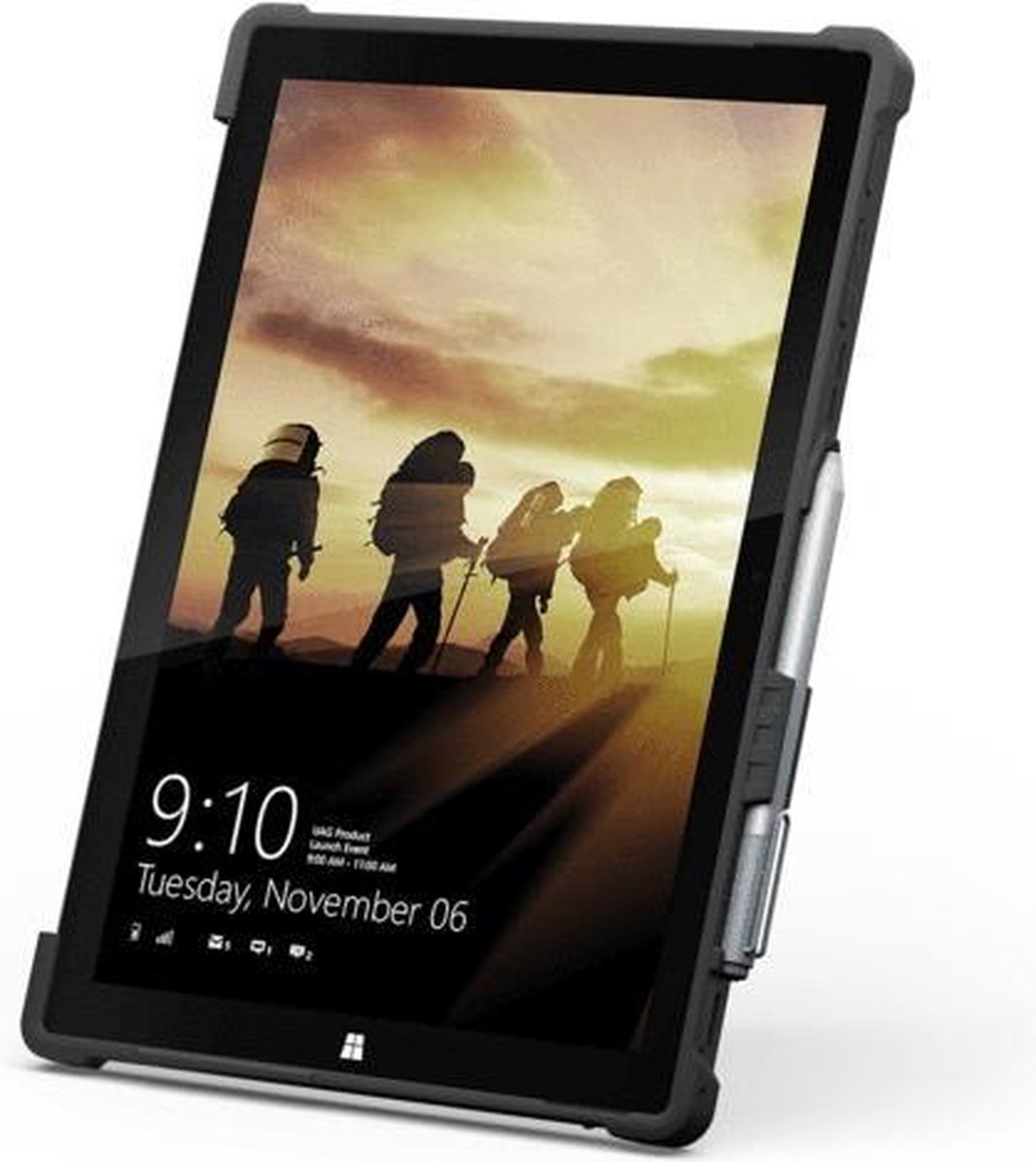 Urban Armor Gear UAG Tablet Case Surface Pro - Zwart