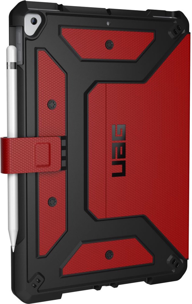 Urban Armor Gear UAG Metropolis Apple iPad (2021/2020) Full Body Case - Rood