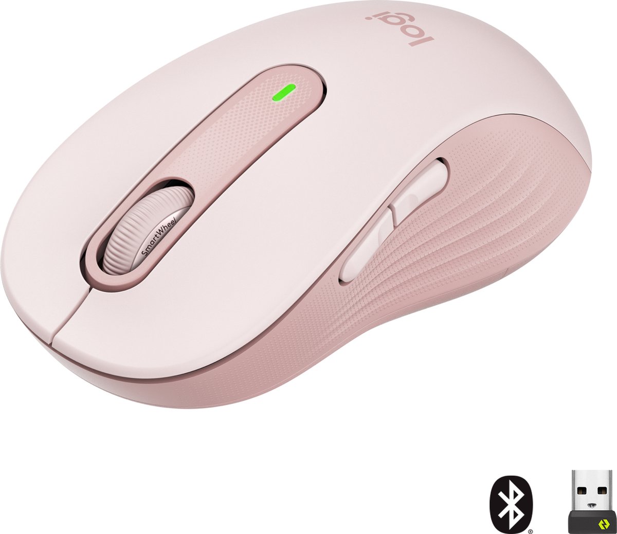 Logitech Signature M650 L Draadloze Muis - Roze