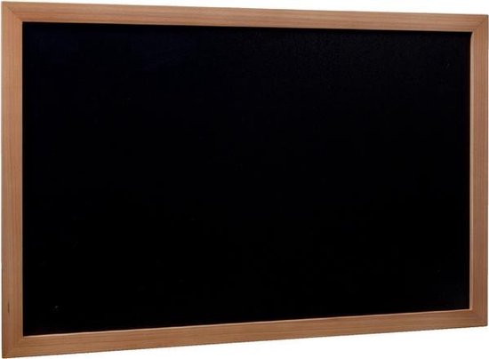 Securit Krijtbord Woody Ft 40 X 60 Cm, Teak