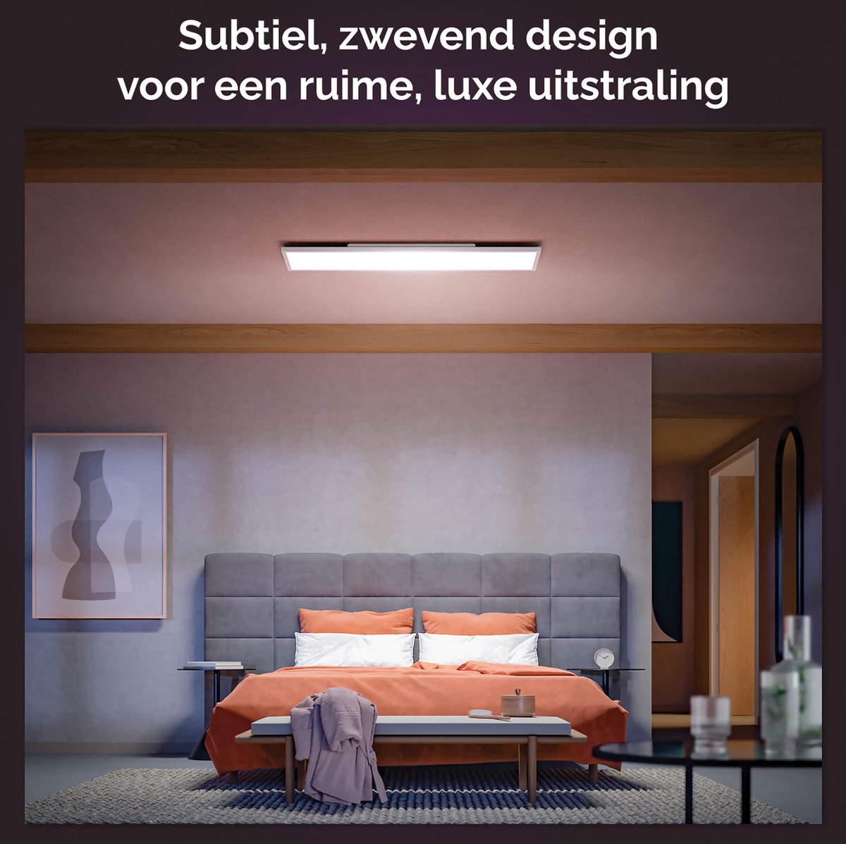 Philips Hue Surimu plafondlamp White & Color rechthoekig