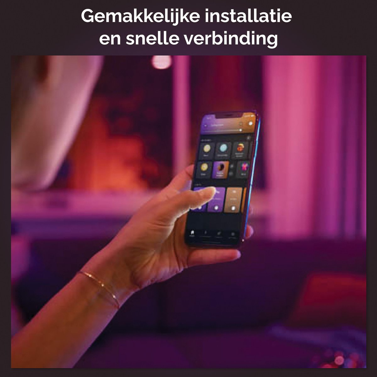 Philips Hue Surimu plafondlamp White & Color rechthoekig