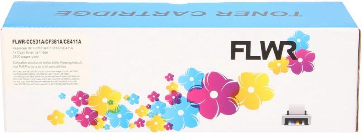 Canon FLWR - Toner / 718C / Cyaan - Geschikt voor