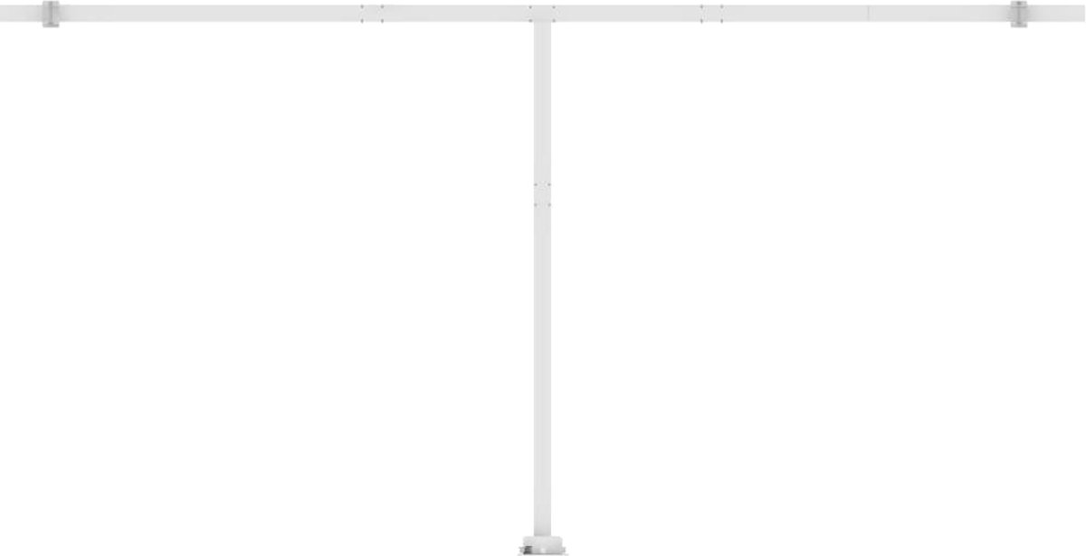 Vidaxl Luifel Automatisch Met Led En Windsensor 600x350 Cm Crèmekleur