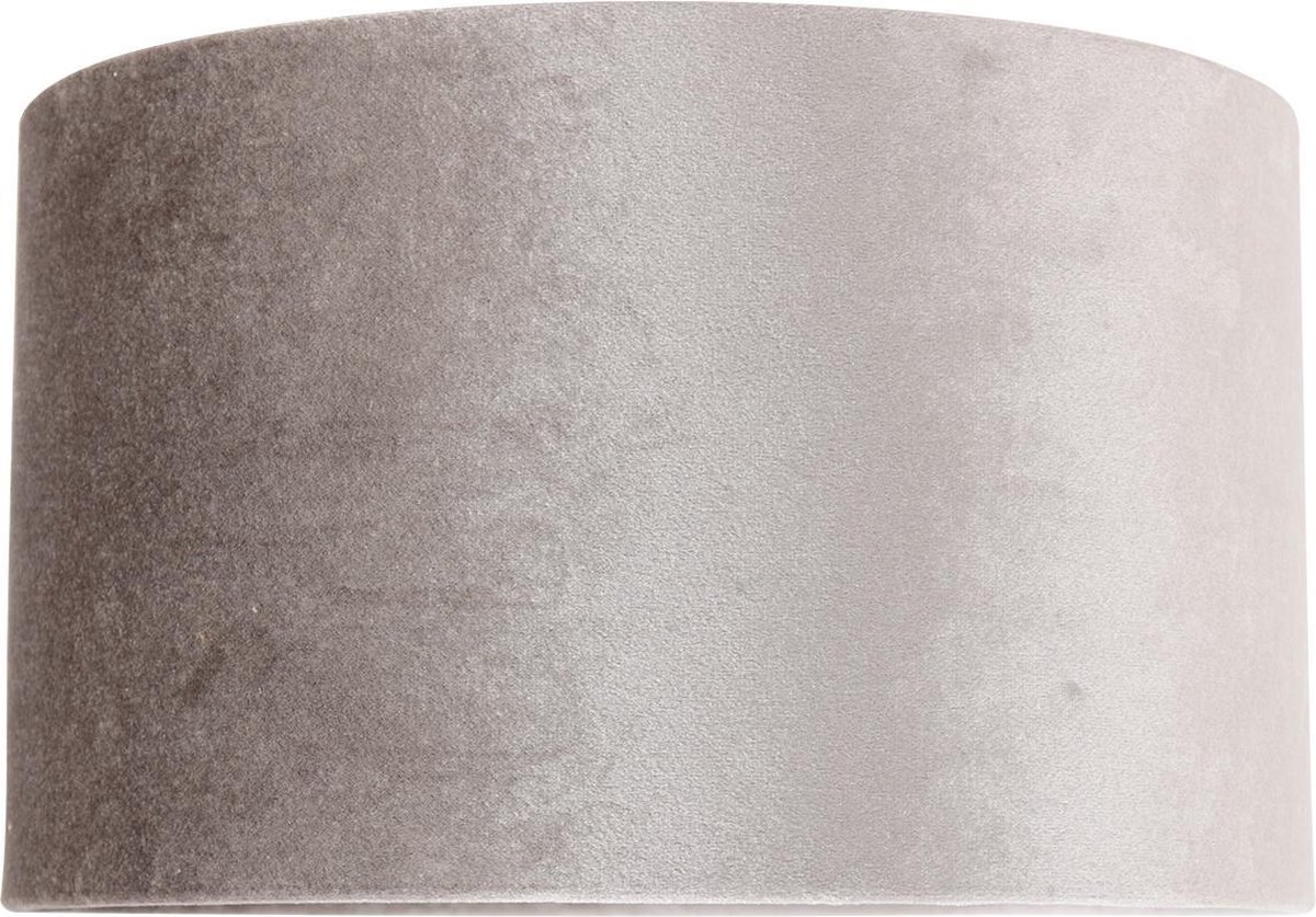 Steinhauer Prestige Chic Lampenkap Velvet Kap Ø30 Cm 18 Cm Hoog - Bruin