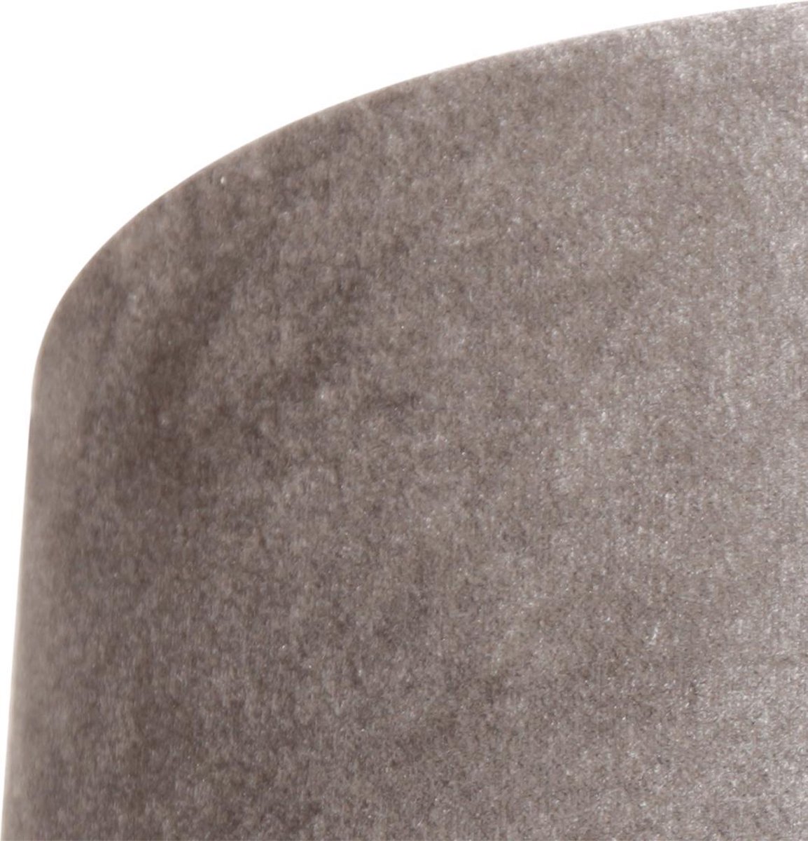 Steinhauer Prestige Chic Lampenkap Velvet Kap Ø30 Cm 18 Cm Hoog - Bruin