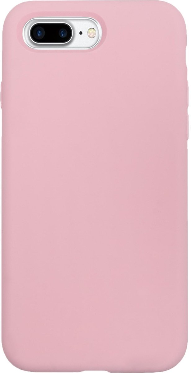 Bmax Liquid Silicone Case Hoesje Voor Iphone 7/8 Plus - Pink/licht - Roze