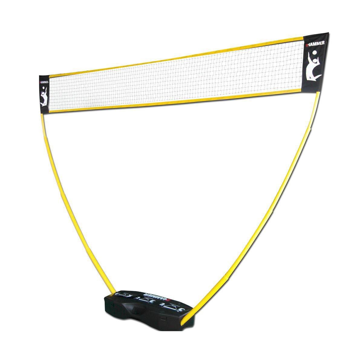 Hammer Fitness Hammer 3-in-1 Set Voor Volleybal, Badminton En Tennis