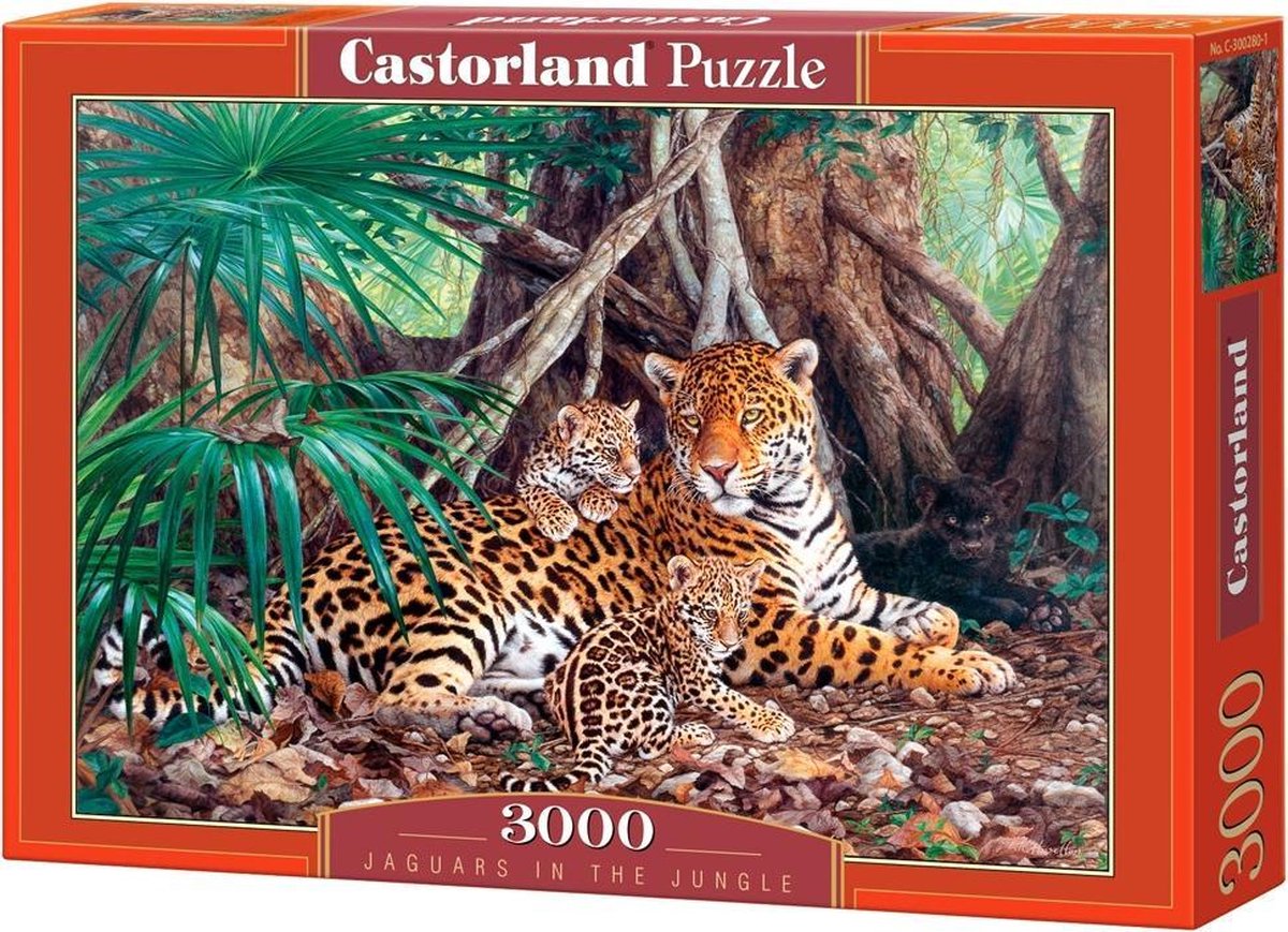 Castorland Puzzel Jaguars In The Jungle - 3000 Stukjes