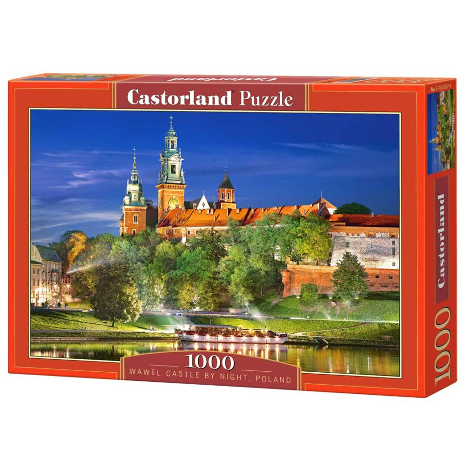 Selecta Puzzel Wawel Castle In Polen By Night - 1000 Stukjes