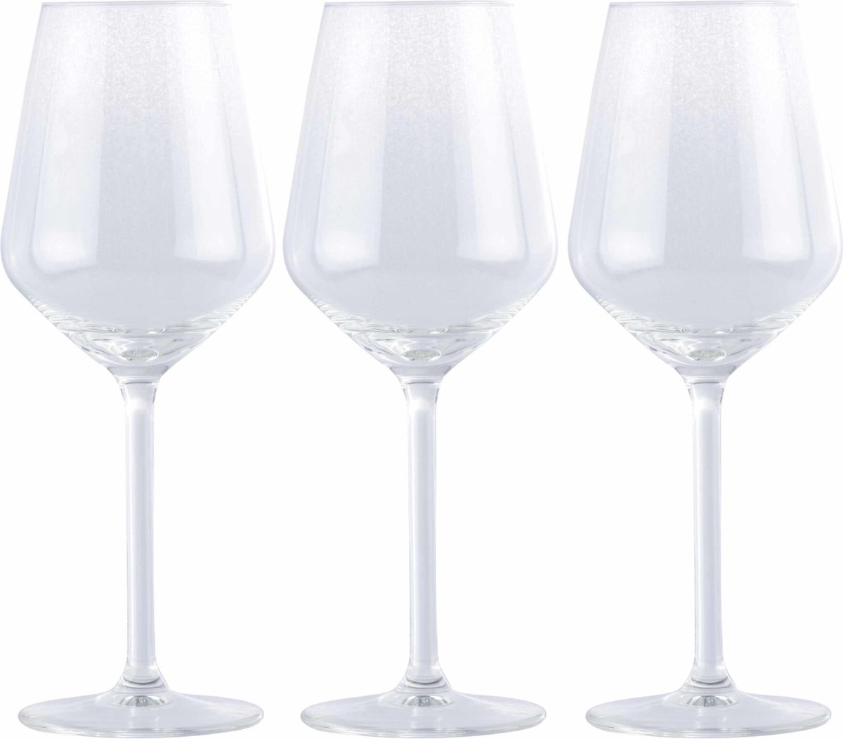12 Stuks Wijnglazen Voorte Wijn 370 Ml - Wijnglazen - Wit