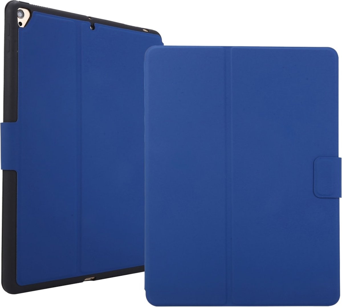 FONU SmartCover Hoes iPad 9 2021 / iPad 8 2020 / iPad 7 2019 - Pencil Houder - Donker - Blauw