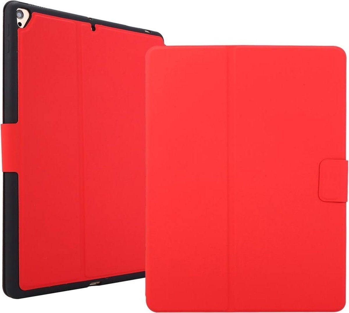 FONU SmartCover Hoes iPad Air 1 2013 - 9.7 inch - Pencil Houder - Rood