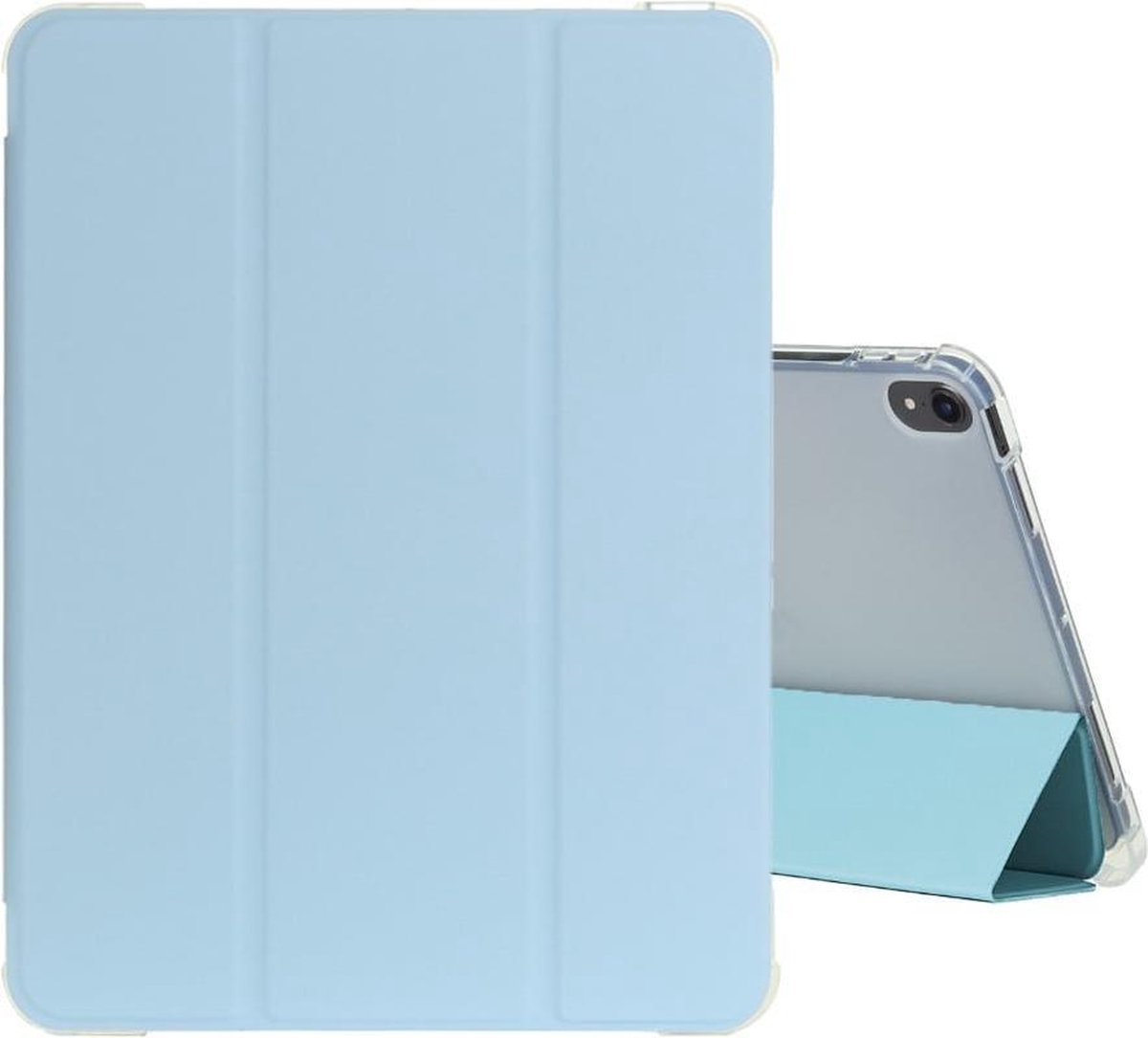 FONU Shockproof Folio Case iPad Air 4 2020 Hoes - 10.9 inch - Pencil Houder - Licht - Blauw