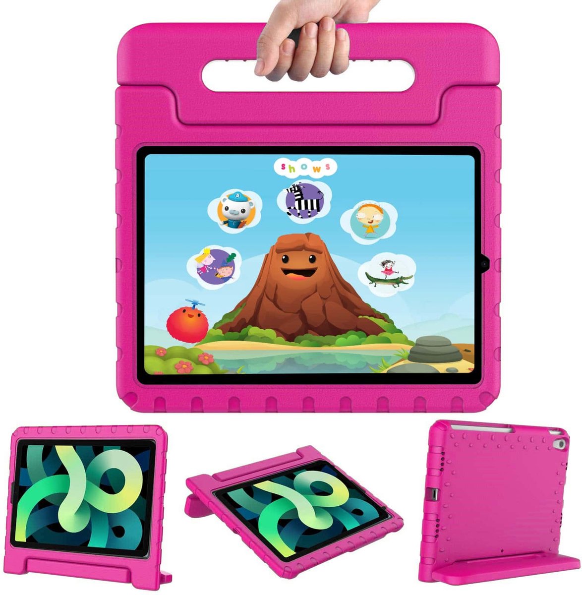 FONU Kinder Hoes iPad Mini 6 2021 - 8.3 inch - Roze