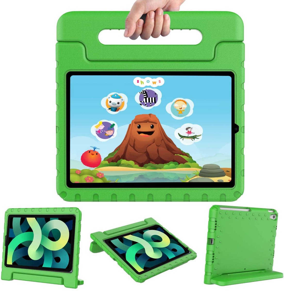 FONU Kinder Hoes iPad Mini 6 2021 - 8.3 inch - Groen