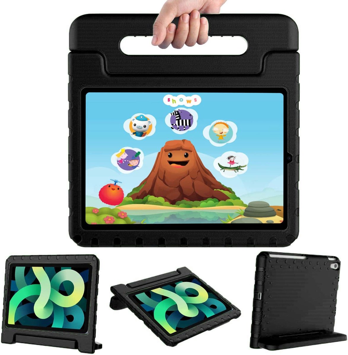 FONU Kinder Hoes iPad Mini 6 2021 - 8.3 inch - Zwart