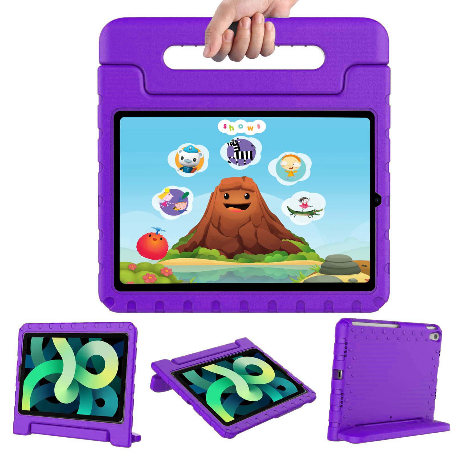 FONU Kinder Hoes iPad Mini 6 2021 - 8.3 inch - Paars