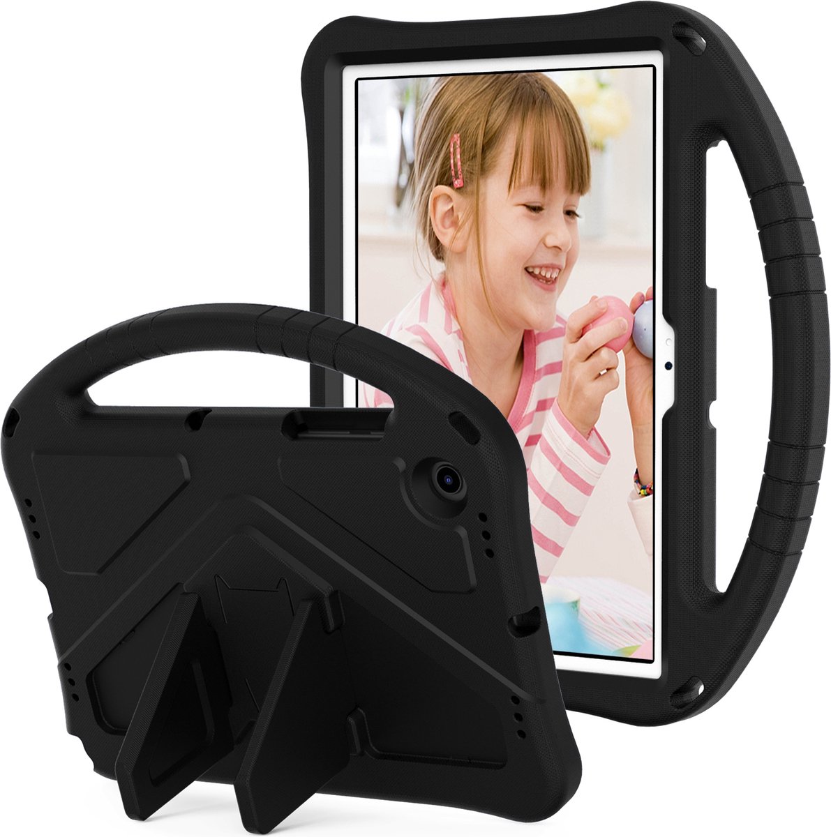 Fonu Kinder Hoes Samsung Tab A8 - 10.5 inch - Zwart