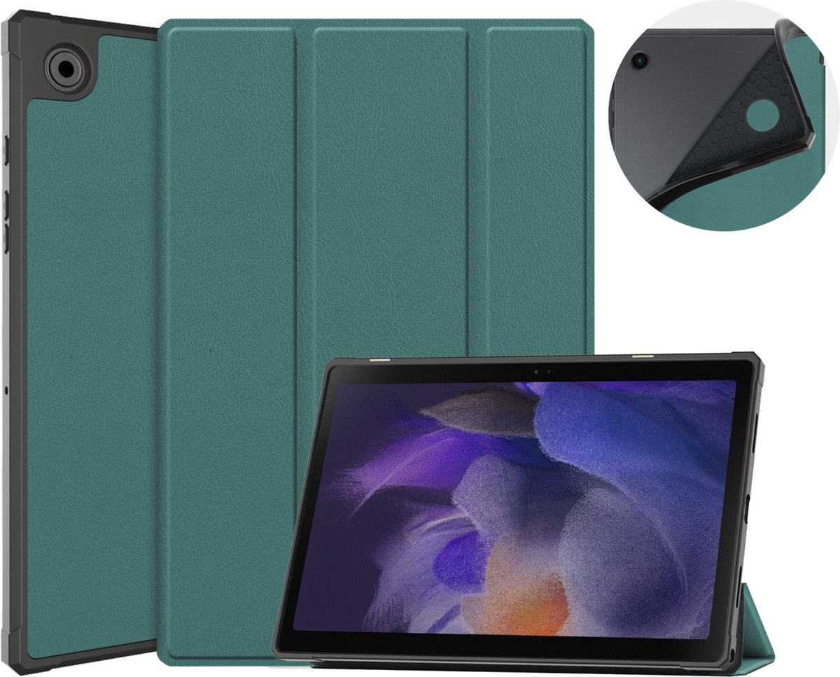 Fonu Smart Folio hoes Samsung Tab A8 - 10.5 inch - Groen