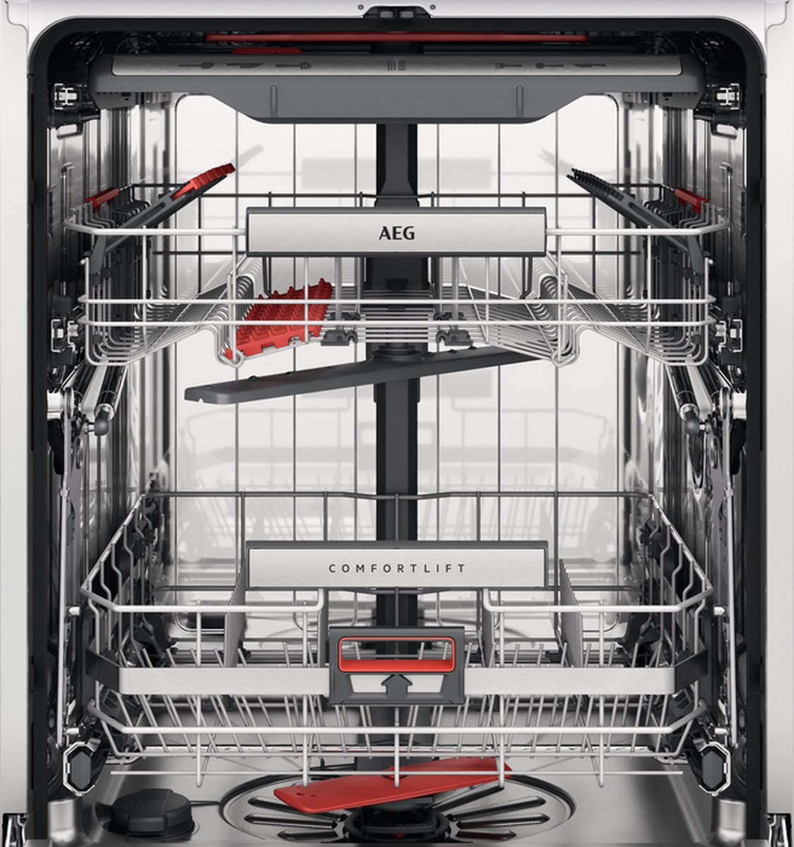 AEG ComfortLift AirDry vaatwasser (inbouw) FEE83806PM - Silver